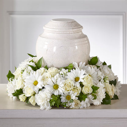 Ivory Gardens Cremation Adornment –  Visalia Flower Shop, Visalia CA