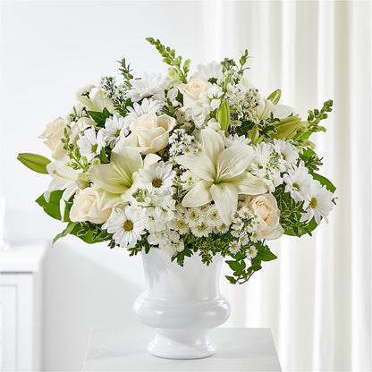 Uplifting Urn Arrangement –  Visalia Flower Shop, Visalia CA