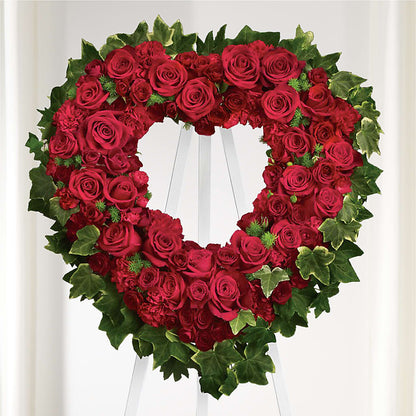 Wholehearted Standing Spray –  Visalia Flower Shop, Visalia CA