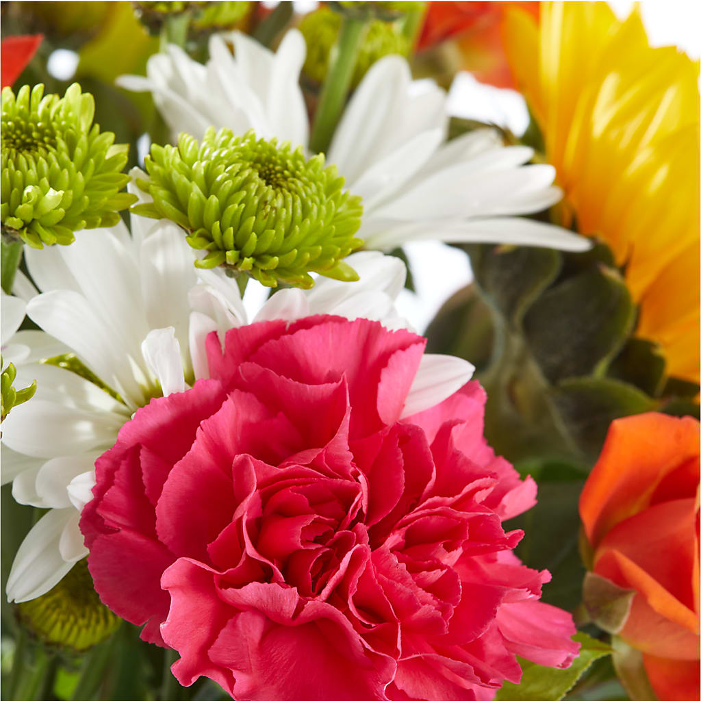 Sun-drenched Blooms Bouquet –  Visalia Flower Shop, Visalia CA
