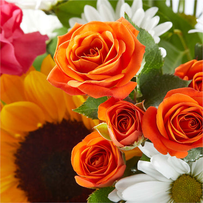 Sun-drenched Blooms Bouquet –  Visalia Flower Shop, Visalia CA