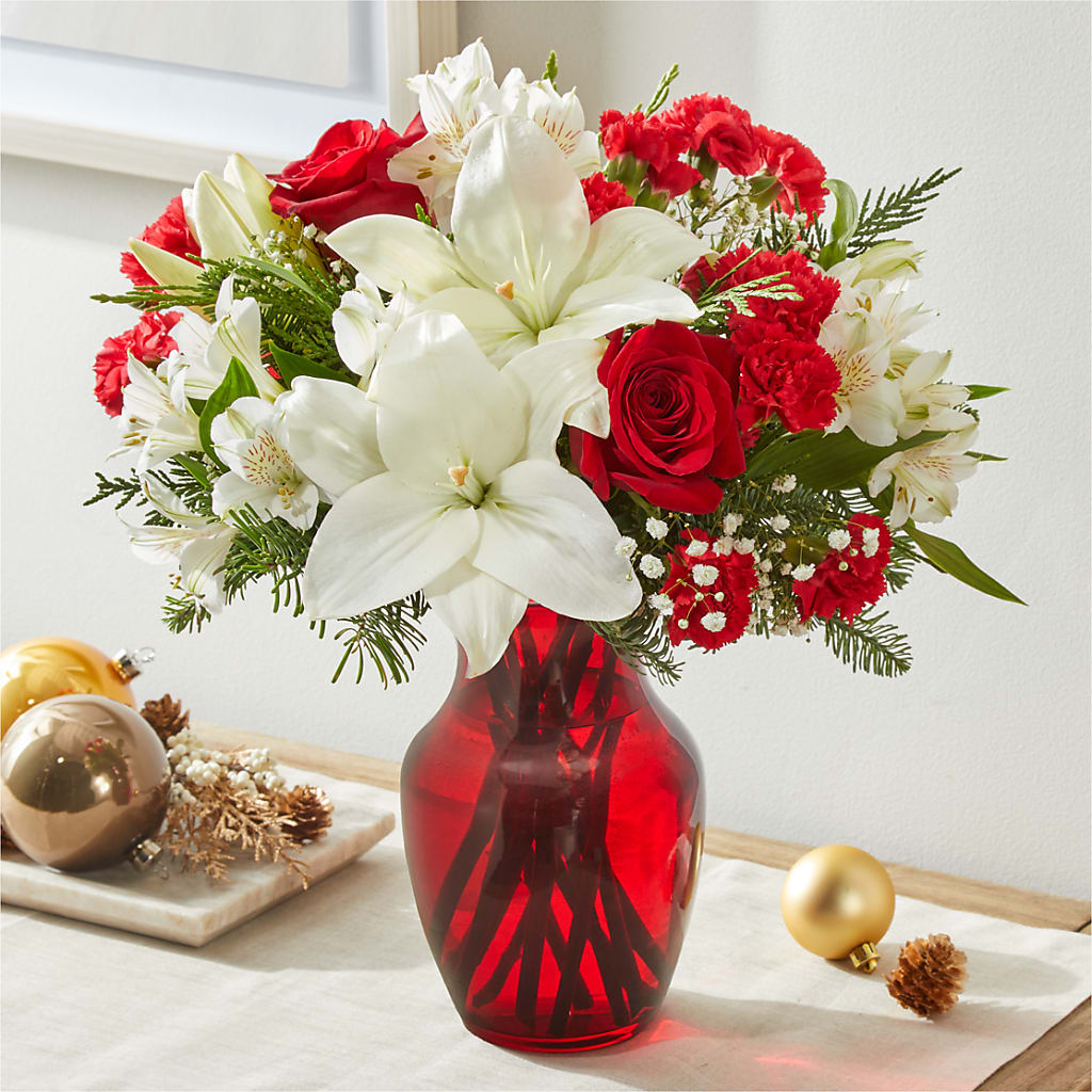Holiday Season Bouquet –  Visalia Flower Shop, Visalia CA