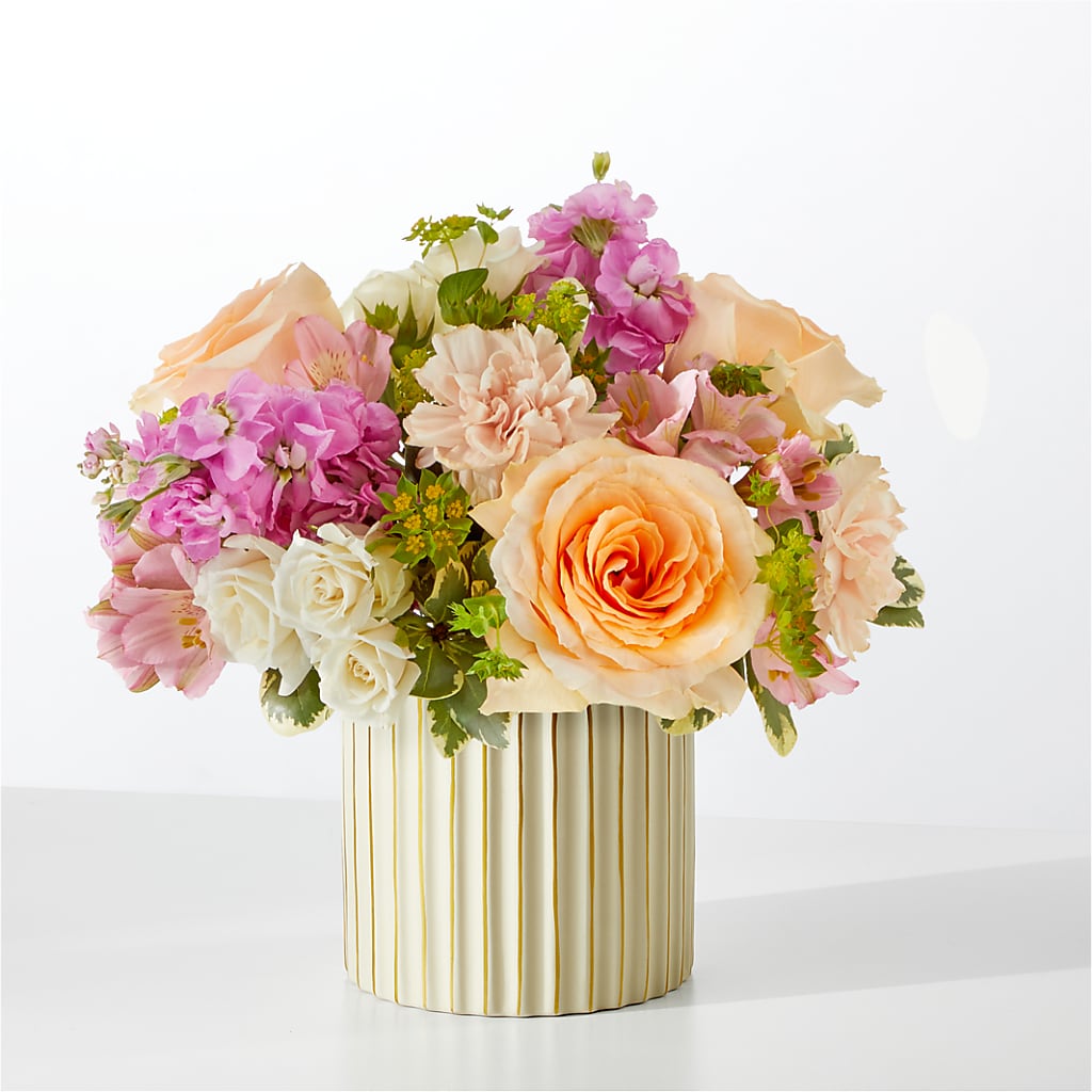 Paradise Bouquet with Ivory Vase –  Visalia Flower Shop, Visalia CA