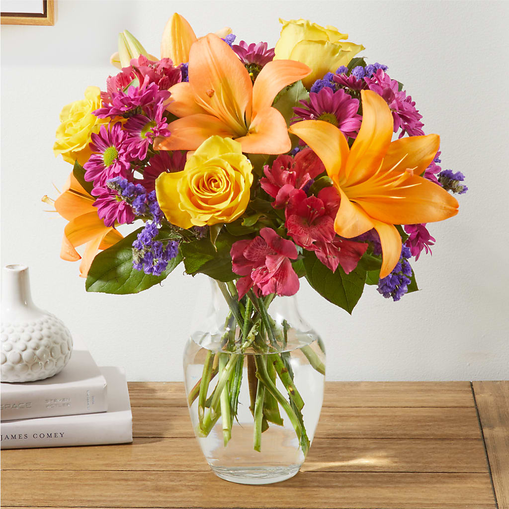 Colorful Visions Bouquet –  Visalia Flower Shop, Visalia CA