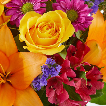Colorful Visions Bouquet –  Visalia Flower Shop, Visalia CA