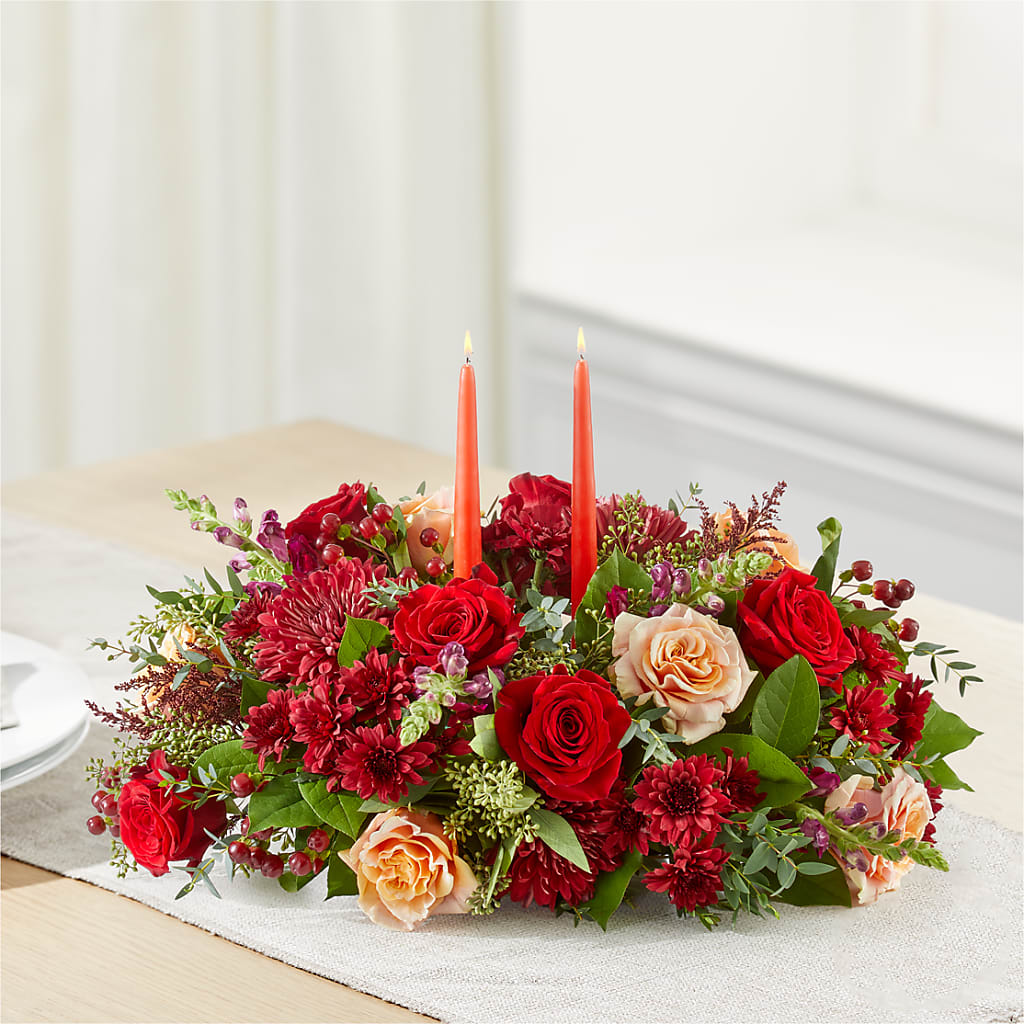 Most Thankful Centerpiece –  Visalia Flower Shop, Visalia CA