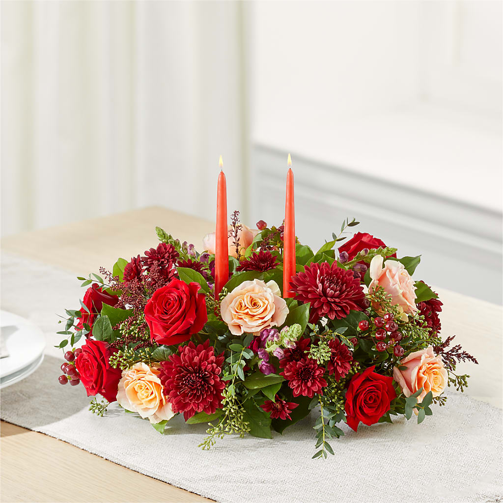 Most Thankful Centerpiece –  Visalia Flower Shop, Visalia CA