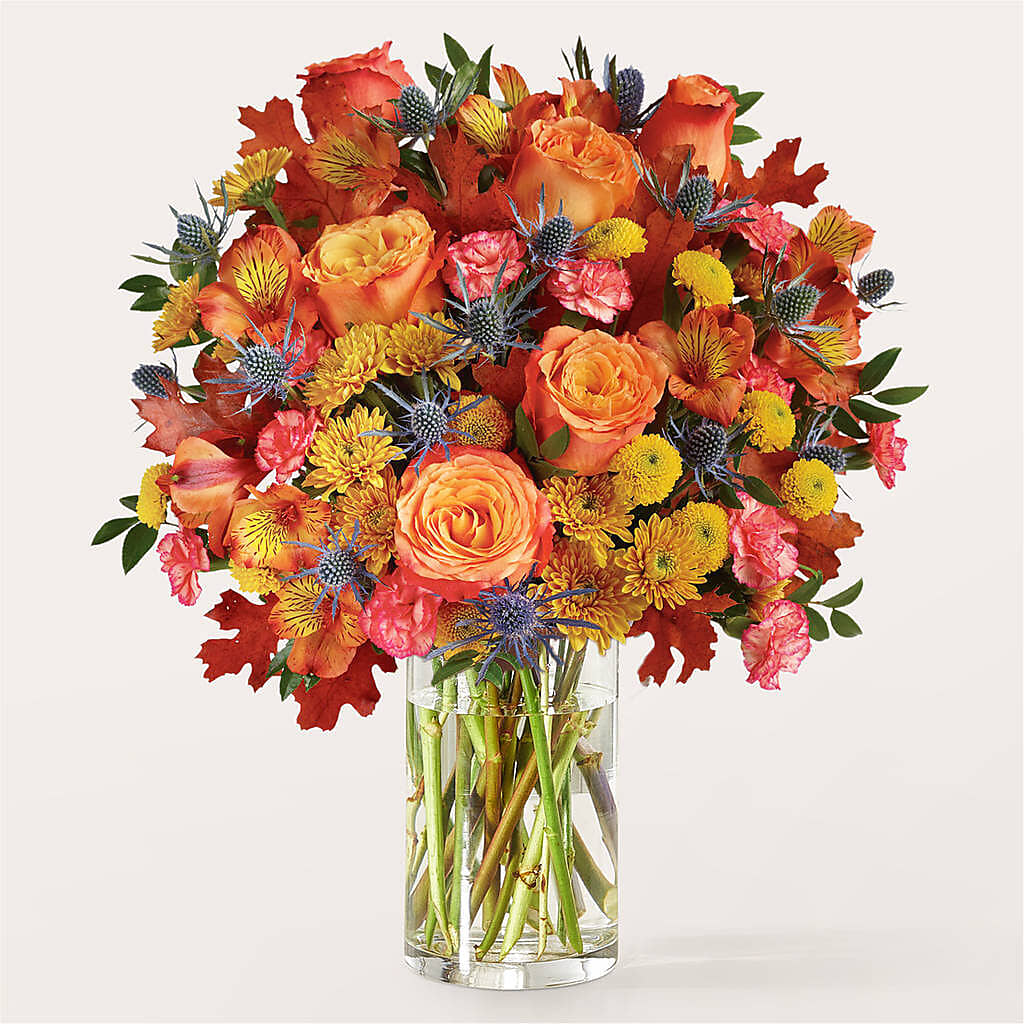 Winds of Autumn Bouquet –  Visalia Flower Shop, Visalia CA