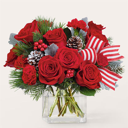 Baking Spirits Bright Bouquet –  Visalia Flower Shop, Visalia CA